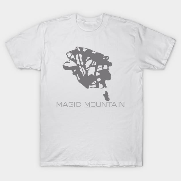 Magic Mountain Resort 3D T-Shirt by Mapsynergy